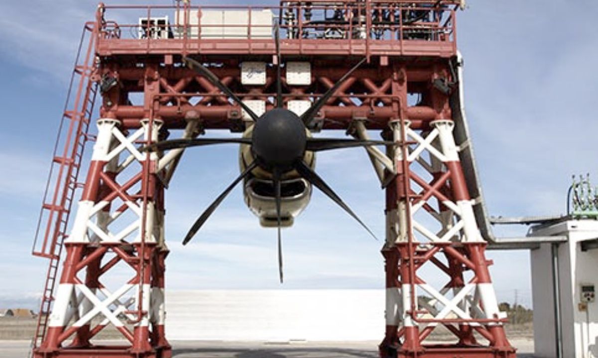 A400M engine test structure representative image